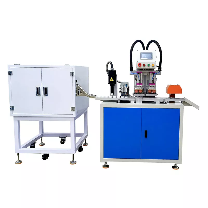 Imprimante à tampon pour capsules de bouteilles 2 couleurs avec traitement plasma