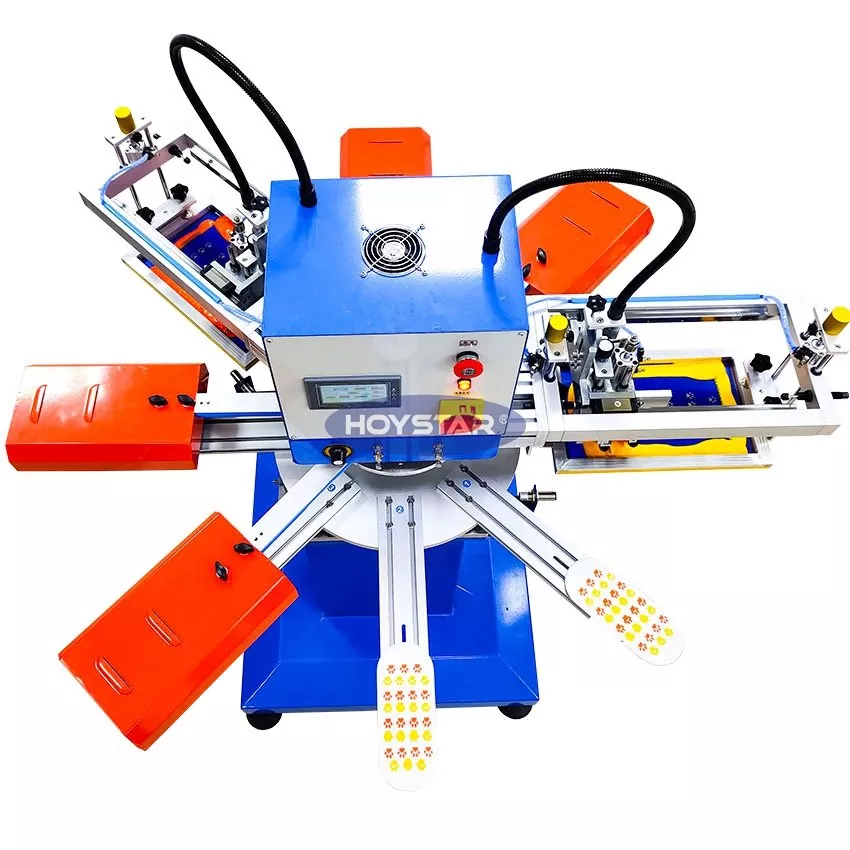 Machine de sérigraphie pour chaussettes 2 couleurs