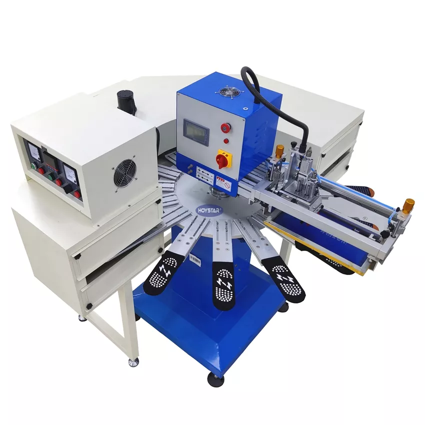 Machine d'impression d'écran en soie de chaussettes de grande taille